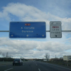 Autopista A-6 en dirección A Coruña. JESÚS F. SALVADORES