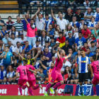 Isi se convirtió de nuevo en uno de los grandes protagonistas del partido en Alicante. CARLA CORTÉS