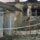 La casa que se quemó el viernes quedó inhabitable.