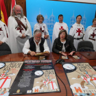 La edil de Cultura, María Antonio Gancedo, presentó ayer los actos de la Noche Templaria. L. DE LA MATA