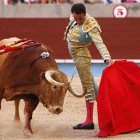 El torero Enrique Ponce, en una reciente corrida celebrada en la plaza de toros de Pontevedra.