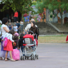 El Ayuntamiento fomenta el traslado a pie a los colegios.