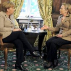 Merkel, en una reunión con Clinton dentro del marco de la Conferencia de Seguridad.