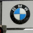 Logo del fabricante de coches alemán BMW.