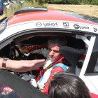 Sergio Vallejo ya consiguió el triunfo en la primera edición del Rallysprint Valle de Omaña.