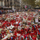 Barcelona salió a la calle contra el terrorismo yihadista, contra la guerra de Irak y, en varias diadas, por un Estado propio.