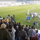 La agresión de los ultras del Xerez a los jugadores del Écija.