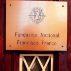 El edificio que alberga de las oficinas de la Fundación Francisco Franco.