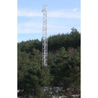 La antena de Ocero, en una foto de enero del 2010.