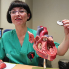María Luisa Fidalgo, cardióloga y electrofisióloga, encargada del programa de seguimiento domiciliario de marcapasos