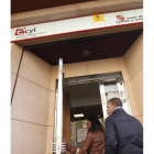 Una de las oficinas del Ecyl en León.