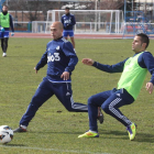 El equipo volvió a trabajar con todos, salvo Helder y Mateo.