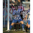 El capitán forcejea con un jugador del Athletic, el pasado domingo