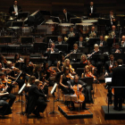 Imagen de uno de los conciertos ofrecidos por la Sinfónica de Castilla y León en el Auditorio.