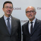 Jorge Badia, director general de Cuatrecasas, y Rafael Fontana, presidente ejecutivo.
