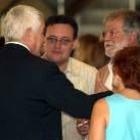 Maragall e Ibarra charlan en un intento de aparcar las discrepancias sobre la reforma estatutaria