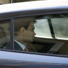 El juez Pablo Ruz, a su llegada ayer por la mañana a la Audiencia Nacional.