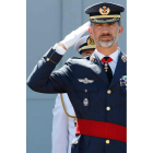 Felipe VI, en León en 2017. JESÚS F. SALVADORES