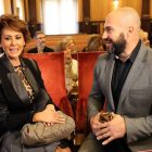 A la derecha, Manolo Martínez, junto a Irma Soriano. MARCIANO PÉREZ