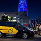 Taxi eléctrico de Nissan, la e-NV200.