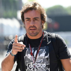 Alonso correrá en 2023 en la escudería Aston Martin. BALOGH