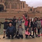 Los alumnos del CRA de Babia, junto a su profesor, viajaron a Mallorca de intercambio. DL