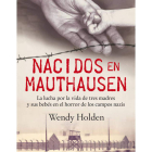 La escritora británica Wendy Holden y la superviviente y nacida en  Mauthausen Eva Clarke