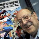 El veterano historietista Francisco Ibáñez.
