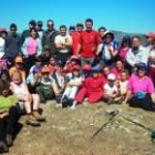 El grupo de montaña Yordas de León en Cueto San Mateo y su entorno