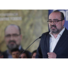 El candidato del PP a la Alcaldía de Ponferrada, Marco Morala. L. DE LA MATA