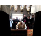 El Papa hoy en el Santo Sepulcro