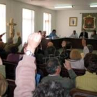 Incluso el público votó a favor de la enmienda