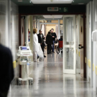 Imagen del Hospital de León en el servicio de Urgencias. DL