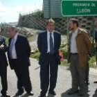 Numerosas autoridades acudieron al acto de la modificación de la línea divisoria