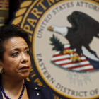 La fiscal general de Estados Unidos, Loretta Lynch, lleva dos meses en el cargo.