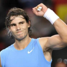Nadal intentará repetir el gesto de triunfo, habitual cuando juega en París