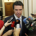 El ministro de Industria y Energía, José Manuel Soria, el martes en Madrid.