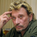 Johhny Hallyday, conocido como el Elvis francés, en una imagen de archivo.