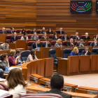 El hemiciclo de las Cortes, durante una votación. r. garcía
