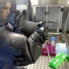 Detalle del laboratorio para la producción con células madre de órganos bioartificiales.