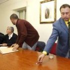 Gaspar Cuervo, en la imagen de archivo tomada de un Pleno, es el alcalde del municipio de Valderrey