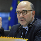 El comisario europeo de Asuntos Económicos, Moscovici.