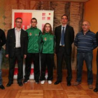 Universidad  y Diputación acordaron ayer aunar esfuerzos para potenciar las luchas olímpicas.