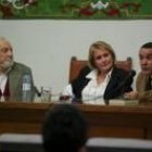 Antonio Pereira, Almudena Solana y Nicolás Miñambres