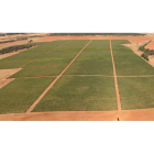 Impresionante imagen de la Finca Montegrande con la bodega a la derecha, adquirida por Bodegas Vile en Valdevimbre.