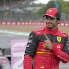 Carlos Sainz hace historia al ganar su primera carrera de Fórmula 1. MATT DUNHAM