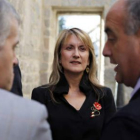 La consejera Isabel Alonso, ayer en Ávila.