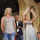Emilio Gutiérrez, Ana Duato, el diputado de Turismo, Miguel Ángel del Egido, Isabel Carrasco y Jesús Calleja.