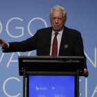 El escritor peruano y Nobel de literatura, Mario Vargas Llosa.