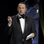 Kevin Spacey en octubre de este año en los premios BAFTA